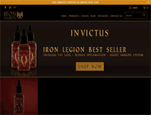 Tablet Screenshot of iron-legion.com